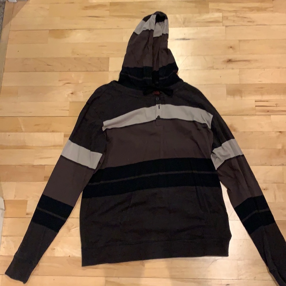 Men’s Multi colored striped Hoodie